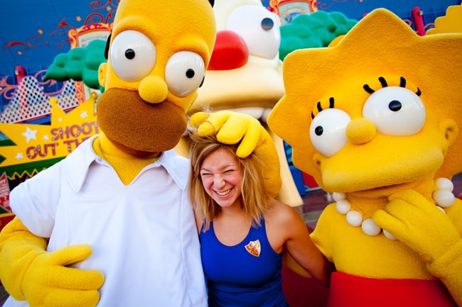 The Simpsons ride