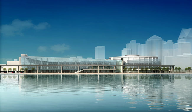 COBO south entrance