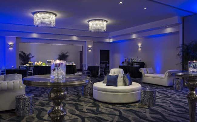 B Resort reception area
