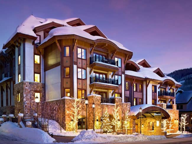 Sebastian-Vail, one of the most popular luxury hotels in Colorado