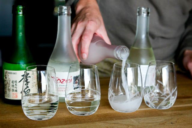 japanese sake tasting