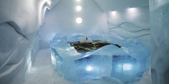 Guestroom at ICE HOTEL