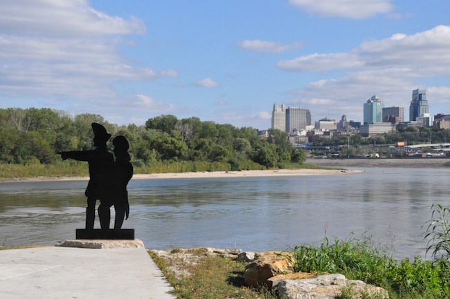 Lewis & Clark Historic Point at Kaw Point