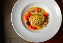 A Frank Stitt dish at Chez FonFon, one of the chef's three restaurants