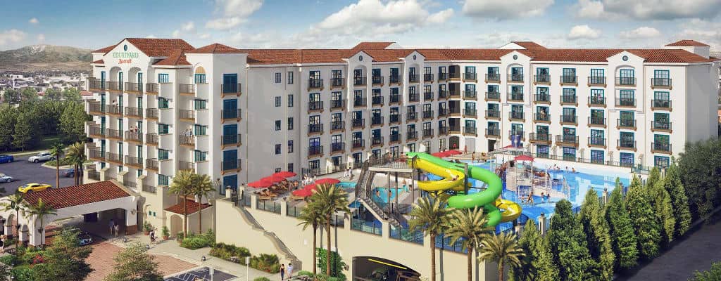 •Courtyard Marriott Anaheim Hotel & Waterpark