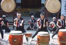 Taiko drumming