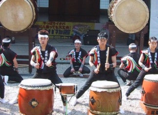 Taiko drumming