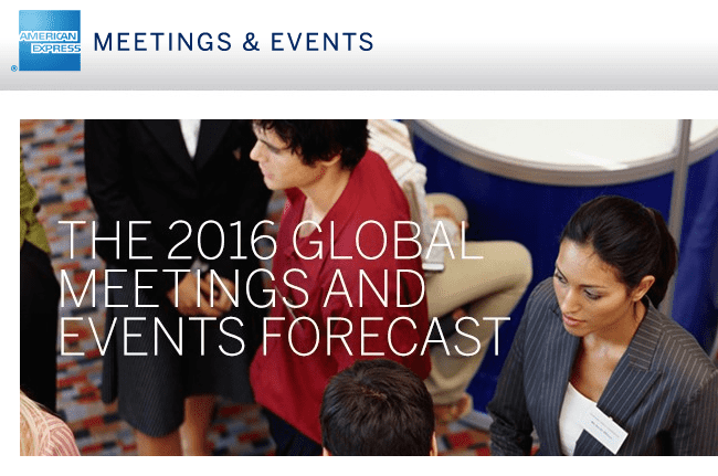 AMEX Meetings Forecast