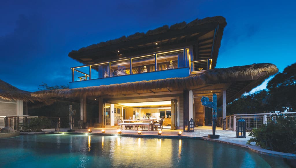 Caribbean incentives, Mangrove Villa at the Branson Estate, incentive destinations