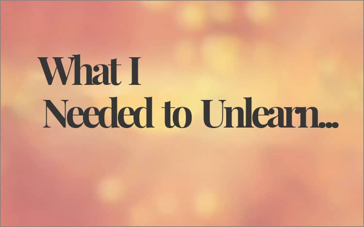 what I needed to unlearn, meeting planner confessions, professional development