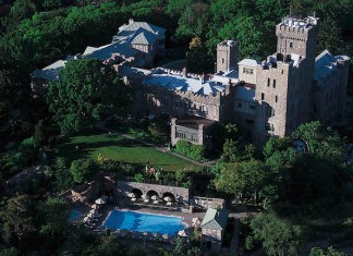 Castle Hotel & Spa, New York, castle hotels, poolside events, pool events, luxury meetings