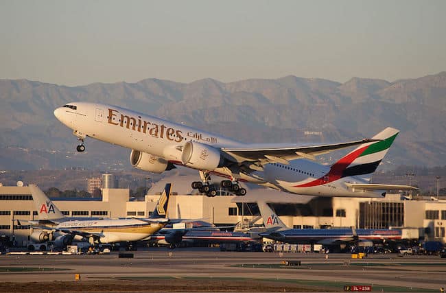 Emirates Airline, air travel, long-haul flights, international flights, meeting abroad, international meetings
