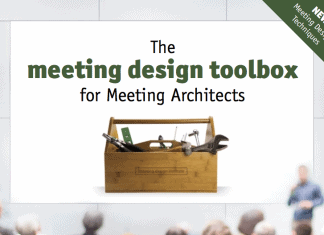 Meeting Design Institute, Meeting Design Toolbox, meeting design, meeting tools