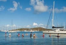 Bitter End Yacht Club, British Virgin Islands, BVI, island activities, sailing, yoga, stand-up paddleboarding
