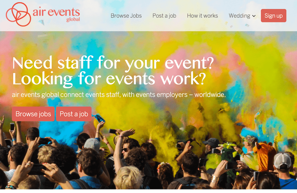 air events global, event freelancers, shared economy, freelancers, The Shakedown
