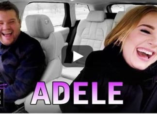 Adele, meetings, James Corden