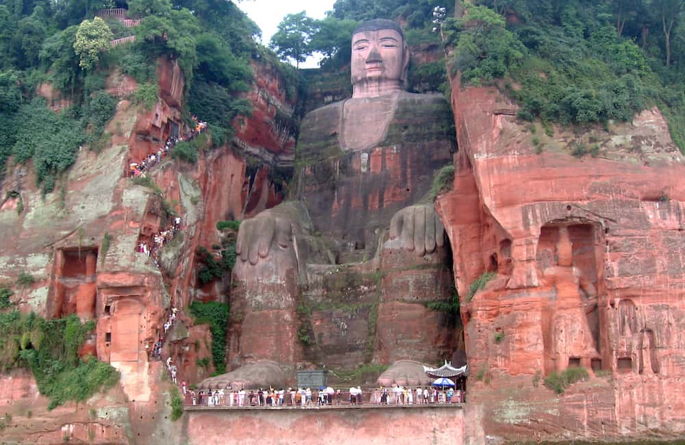 Sichuan, Pacific World, China, Chengdu, Leshan Giant Buddha,