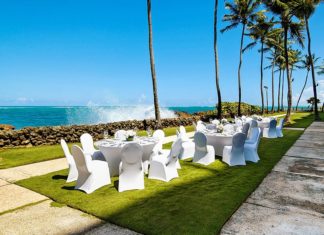 Ocean garden at The Condado Plaza Hilton