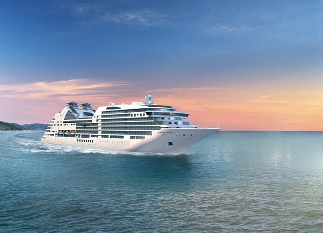 Rendering of the new Seabourn Ovation