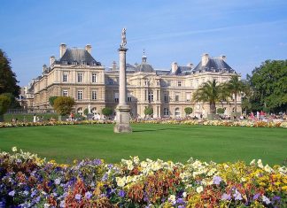 Jardin du Luxembourg, Paris, France, Europe, gardens, Parisian gardens
