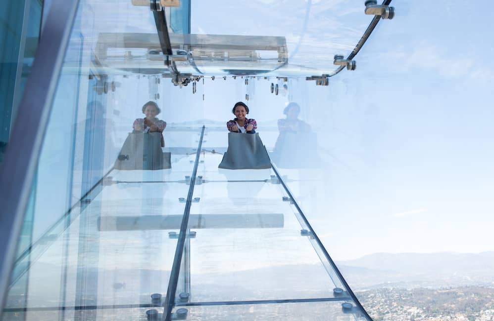 Oue Skyspace Los Angeles Slides In Offering New Heights