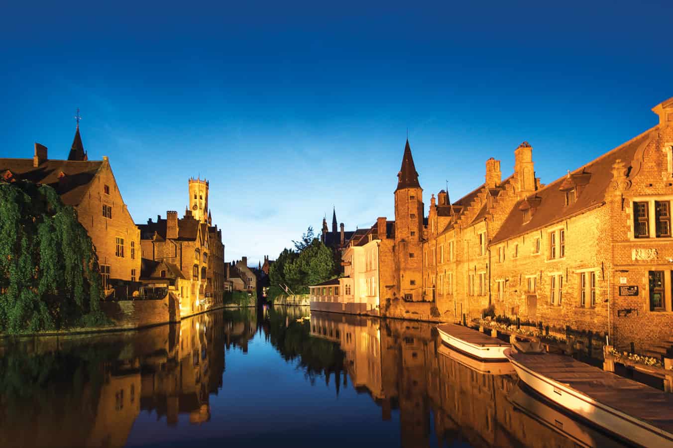 The Bruges Canals Belgium