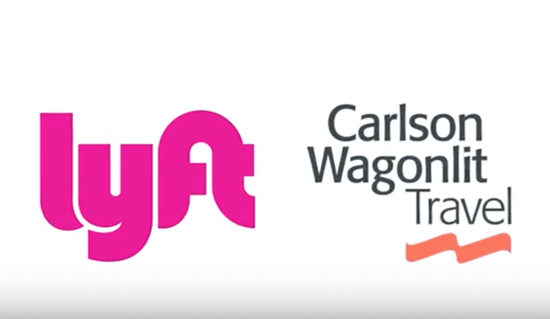 Carlson Wagonlit Travel, Lyft, partnerships, ridesharing, transportation