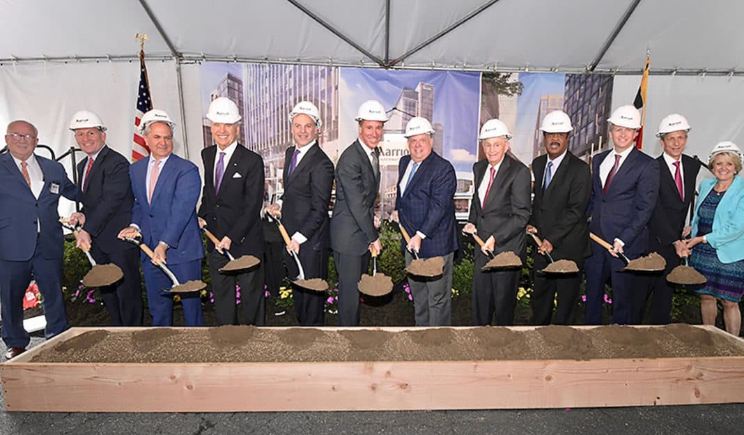 Marriott International, Marriott headquarters, Marriott, Bethesda, Maryland, ground breaking, new hotel