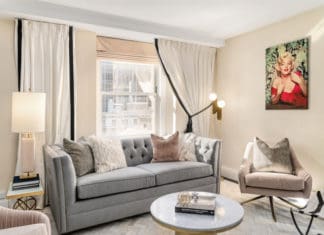 Lexington Hotel Honors Marilyn Monroe with Updated Suite Norma Jean Suite, The Lexington Hotel, New York, Marilyn Monroe, Joe DiMaggio, hotel renovation