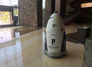 robot, Pechanga, Hilton, technology, robot concierge, airport