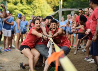 Camp No Counselors, adult camp, adult summer camp, outdoor activities, team building