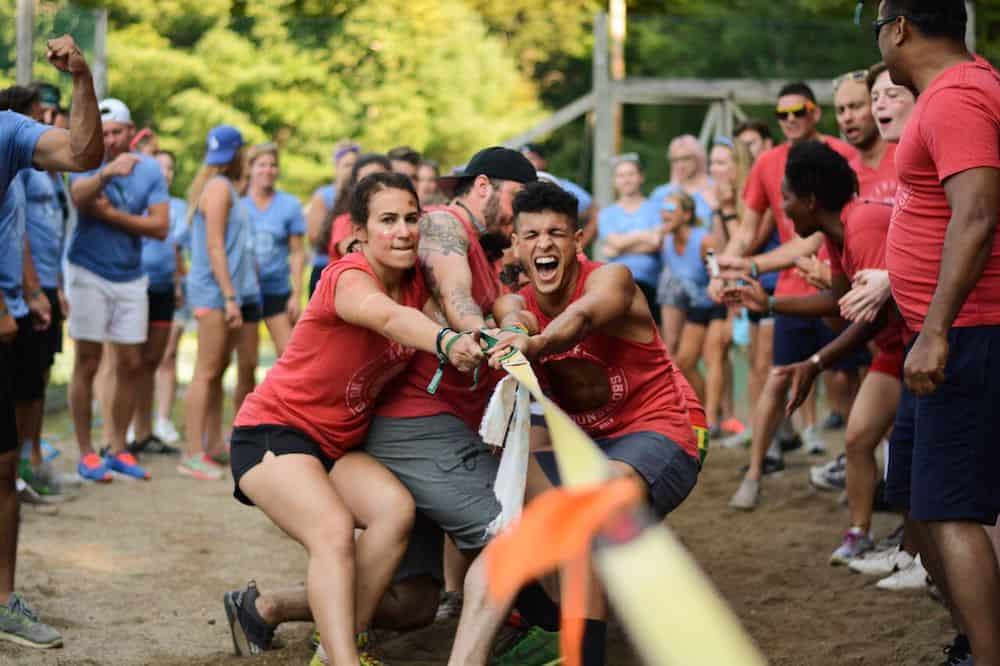 Camp No Counselors, adult camp, adult summer camp, outdoor activities, team building