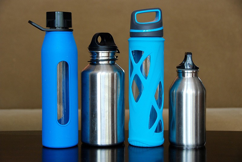 Metal water bottles 