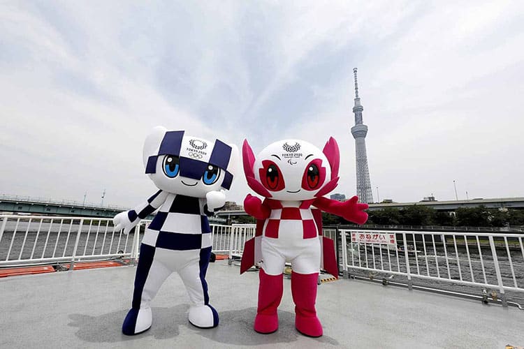 Tokyo Olympics Robots
