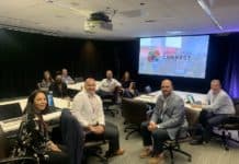 IACC's multi-location meeting simultaneously connected 3 live pods and 1 virtual pod.