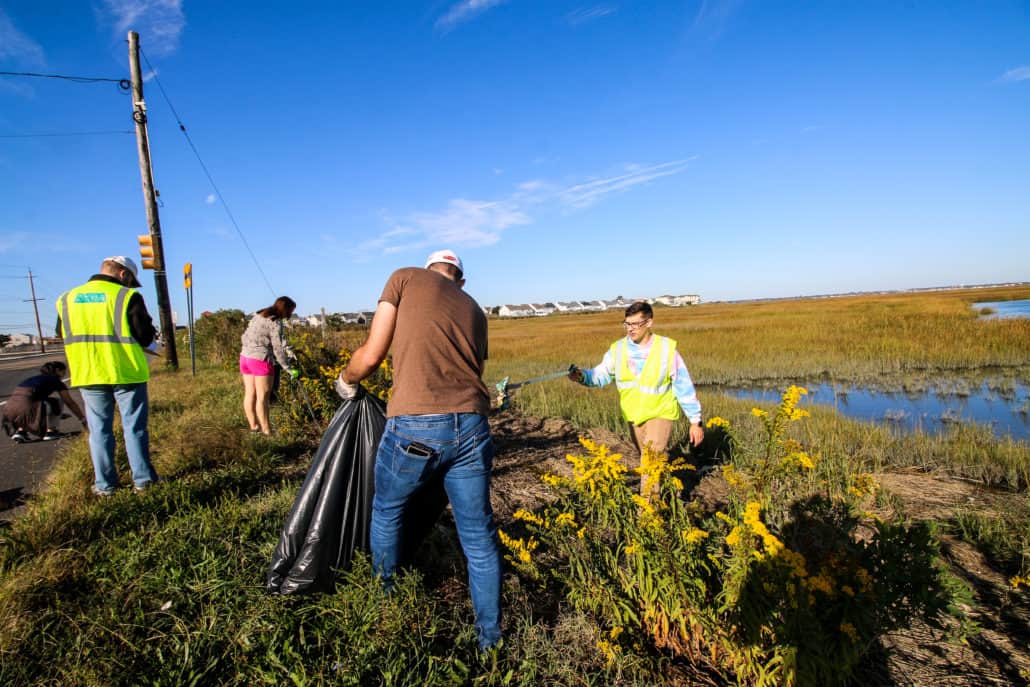 A group CSR/regenerative tourism activity in Atlantic City gives back to the environment