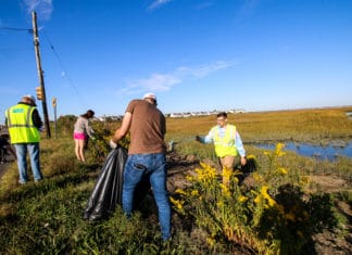 A group CSR/regenerative tourism activity in Atlantic City gives back to the environment