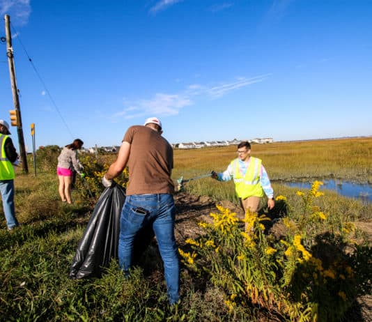 A group CSR/regenerative tourism activity in Atlantic City gives back to the environment
