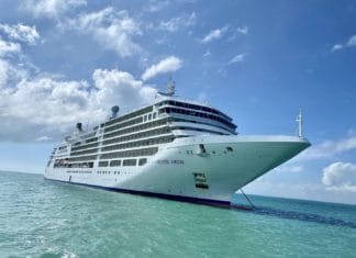 Cruises have rebounded with strict travel requirements and safety protocols. Seen here is Silversea's Silver Moon sailing Latin America.