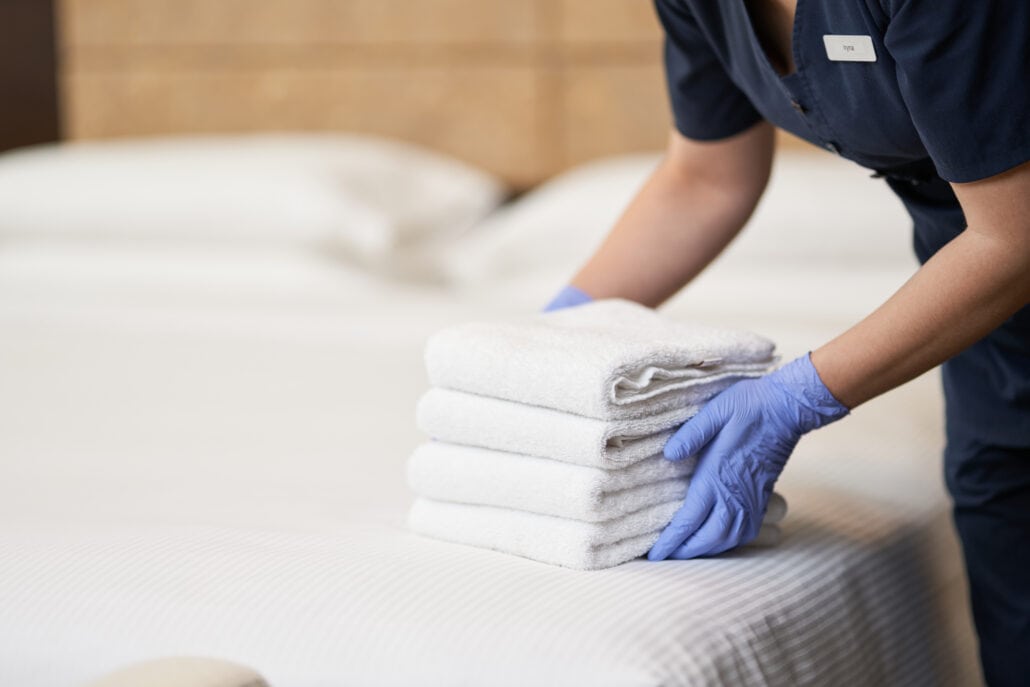 Nearly 30 percent of hotel respondents in the Incentive Research Foundation survey do not provide daily housekeeping.