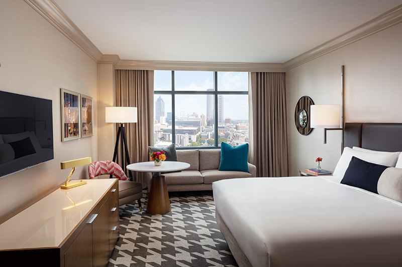 Omni Atlanta Hotel at Centennial Park renovation