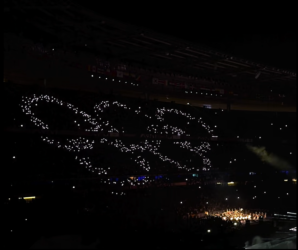 pixmob at 2024 Summer Olympics Closing Ceremony