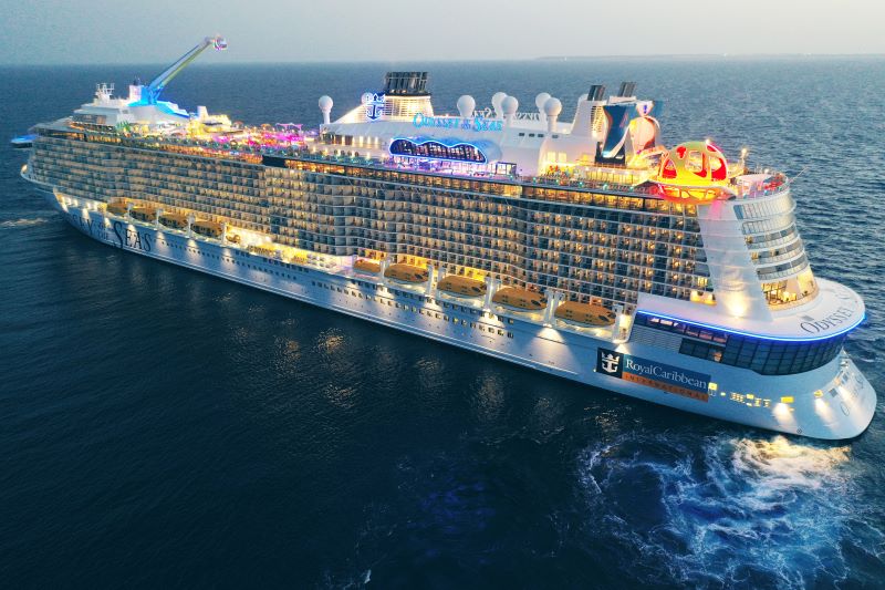 Royal Caribbean's Odyssey of the Seas.
