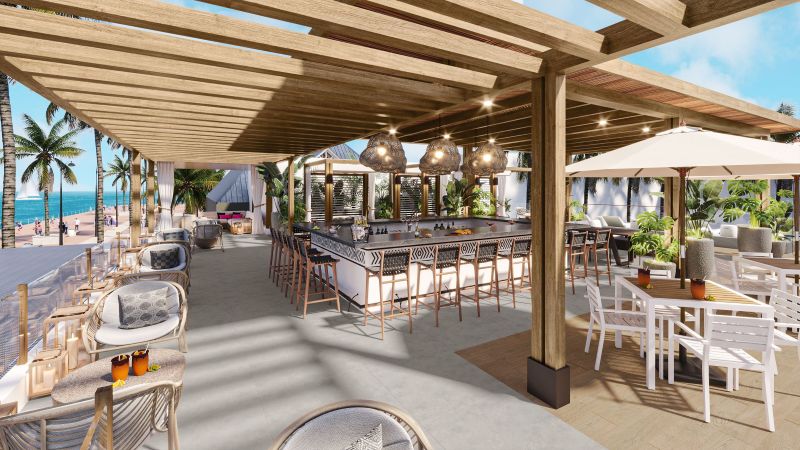 Elevate Skye Bar & Lounge at the Opal Key Resort.