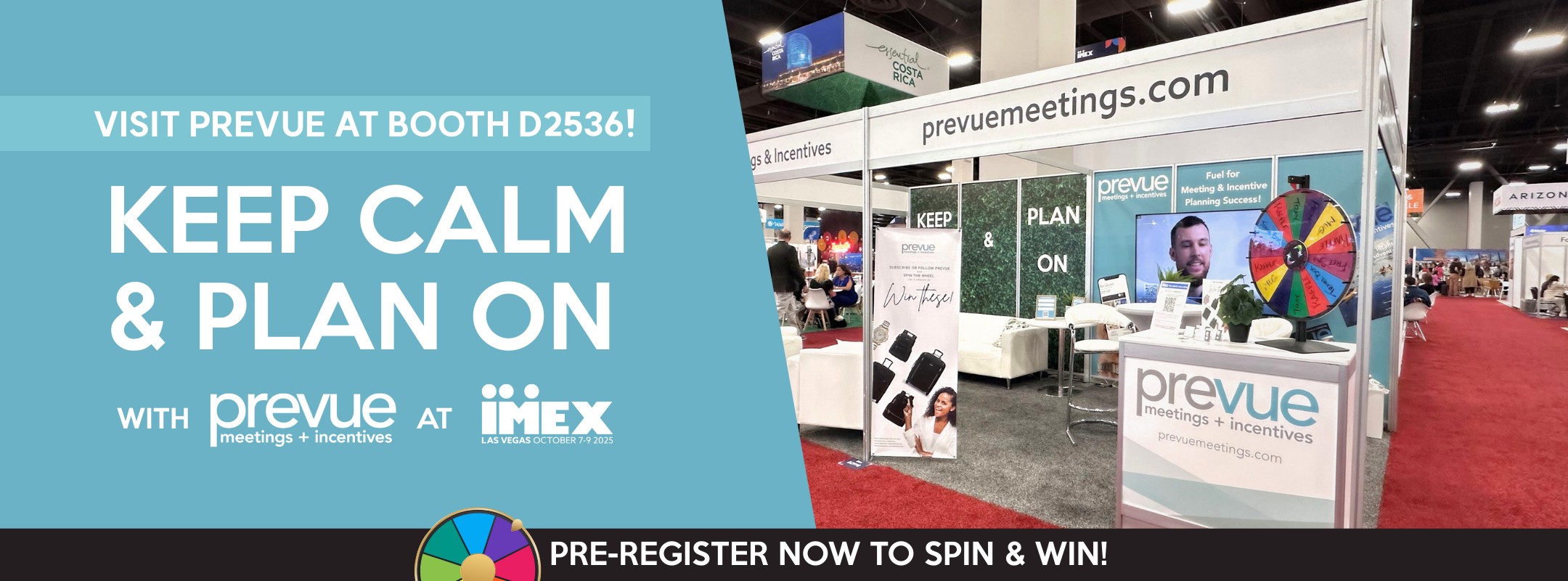 Prevue IMEX Booth Hero