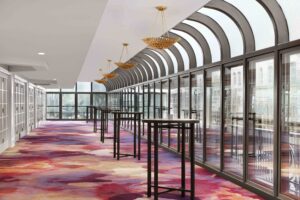 The Terrace is popular for group receptions.