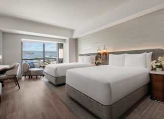 Manchester Grand Hyatt San Diego Renovates Seaport Tower Renovated guest room at Manchester Grand Hyatt San Diego