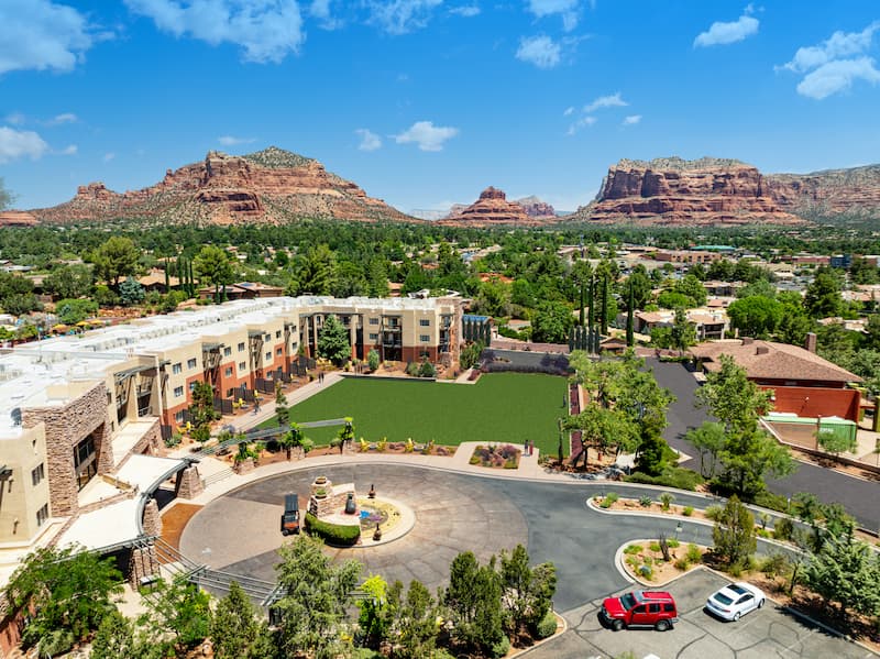 Hilton Sedona Resort at Bell Rock is set to complete resort-wide renovations, including an explansive event lawn.