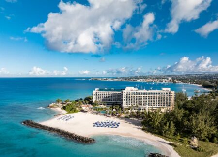 Newly renovated event space at Hilton Barbados Resort celebrates island character within a modern framework.