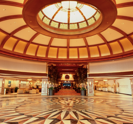 Harrah’s Atlantic City Resort Lobby